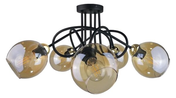 Lustră pe cablu VENUS GOLD 5xE27/60W/230V