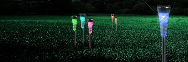 Globo 33079-5 - SET 5x Lampă solară RGB-LED/0,06W/3,2V