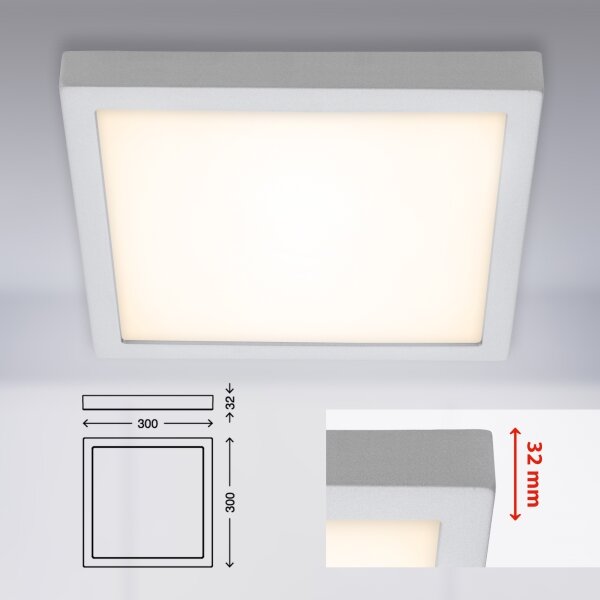 Plafonieră LED FIRE LED/21W/230V 3000K Briloner 7142-014