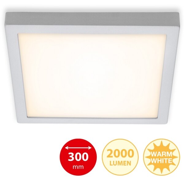 Plafonieră LED FIRE LED/21W/230V 3000K Briloner 7142-014