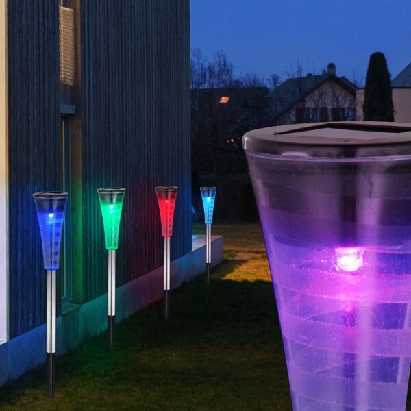 Globo 33079-5 - SET 5x Lampă solară RGB-LED/0,06W/3,2V