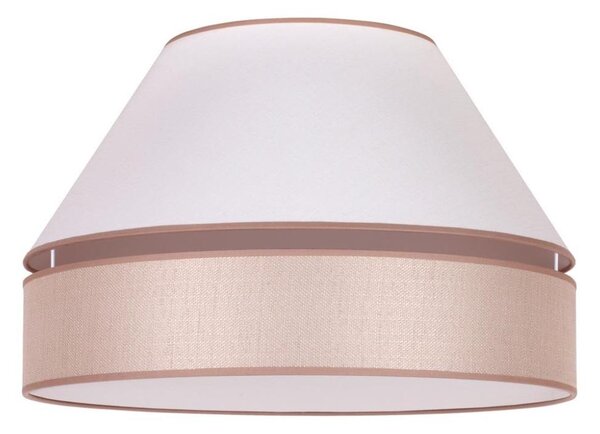 Duolla - Plafonieră AVIGNON 1xE27/15W/230V d. 50 cm albă/bej