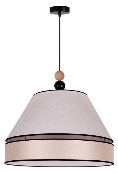 Duolla - Lustră pe cablu AVIGNON 1xE27/15W/230V d. 50 cm bej