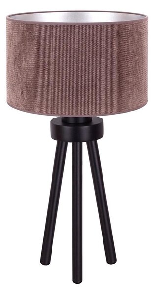 Lampă de masă Duolla LYON 1xE27/15W/230V d. 30 cm maro