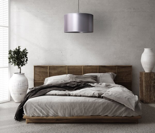 Duolla - Lustră pe cablu CANNES 1xE27/15W/230V d. 45 cm argintie