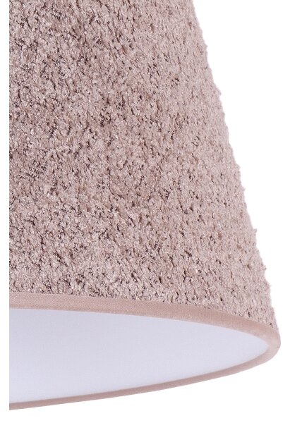 Lampă de masă Duolla BOUCLE 1xE27/15W/230V d. 28 cm maro/lemn