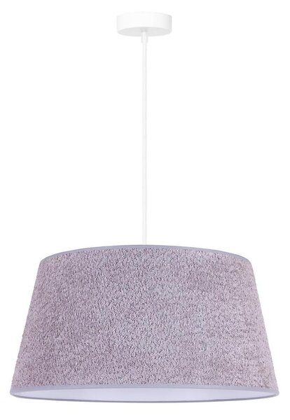 Duolla - Lustră pe cablu BOUCLE 1xE27/15W/230V d. 50 cm gri
