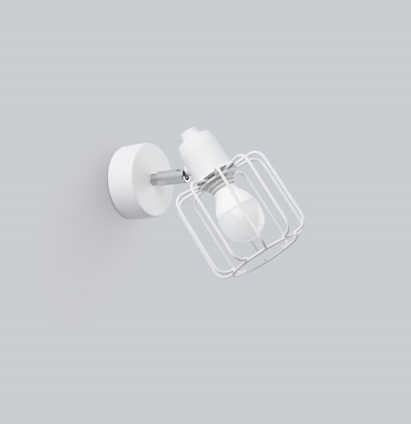 Spot de perete BELUCI 1xE14/40W/230V alb Sollux SL.1111