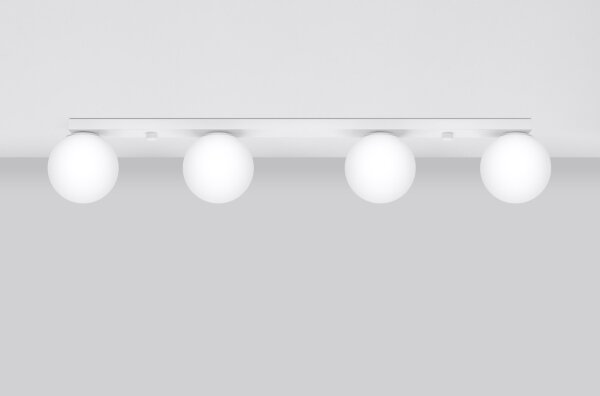 Plafonieră YOLI 4xG9/12W/230V albă Sollux SL.1149