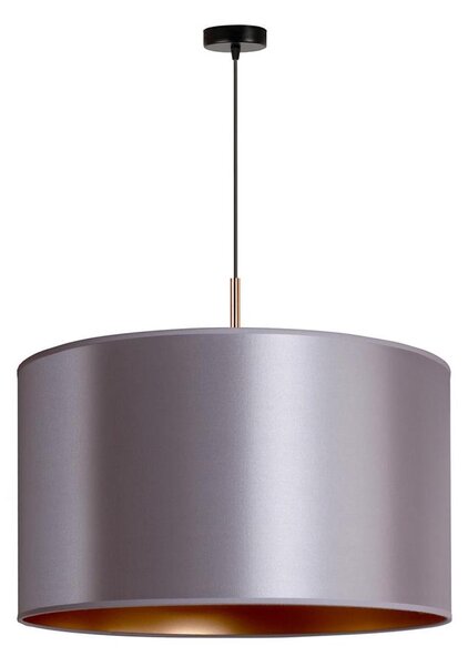 Duolla - Lustră pe cablu CANNES 1xE27/15W/230V d. 50 cm argintie/cupru
