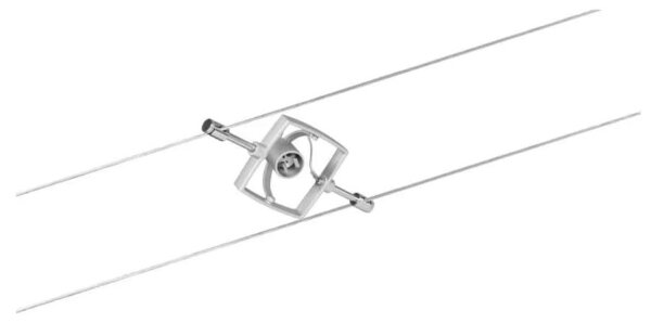 Paulmann 94133 - Set 5x GU5,3/10W, sistem complet pe cablu MAC, 230V, crom