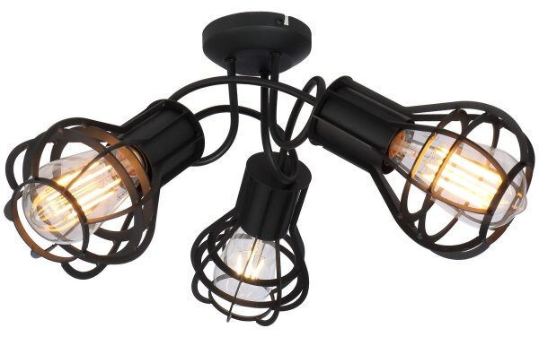 Spot CLASTRA 3xE27/40W/230V Globo 15388-3D