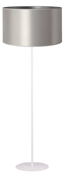 Lampadar Duolla CANNES 1xE27/15W/230V d. 45 cm argintiu/alb