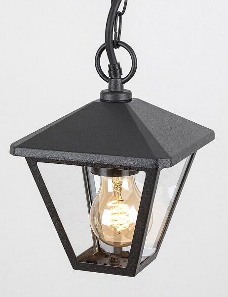 Lustră pe lanț de exterior PARAVENTO 1xE27/40W/230V IP44 Rabalux 7149