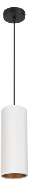 Lustr AVALO 1xE27/60W/230V alb/cupru pe cablu