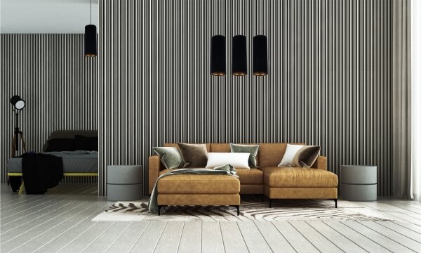 Lustră pe cablu AVALO 1xE27/60W/230V negru
