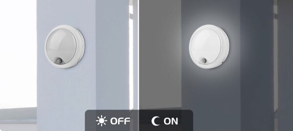Rabalux 77029 - Aplica LED exterior cu senzor, 15W, 230V, IP54