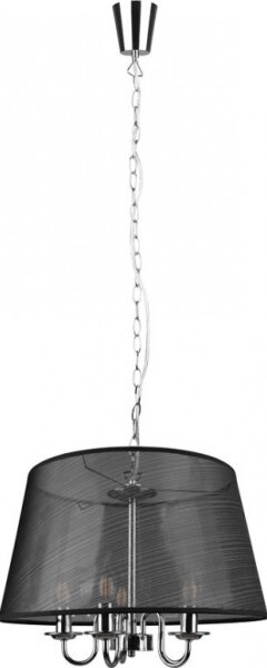 Reality - Candelabru LED pe lanț CIMA 5xE14/40W/230V, negru