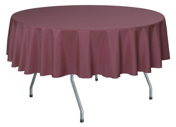 Fata de masa teflonata din bumbac, rotunda cu diametru 140cm, mov