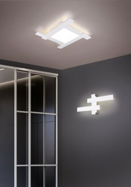 Plafonieră LED dimabilă BELFAST LED/18W/230V + LED/14W/230V Trio