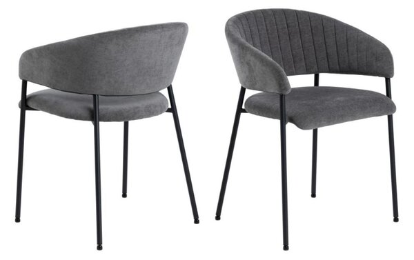 Scaun de dining Ann gri