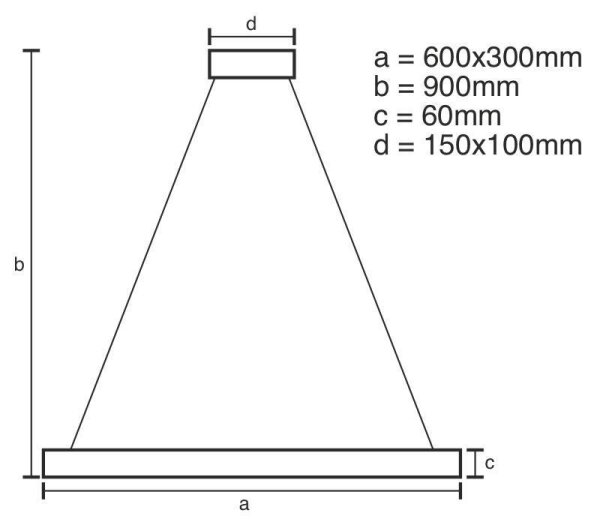 Lustră LED dimabilă pe cablu LED/80W/230V 3000-6500K + telecomandă