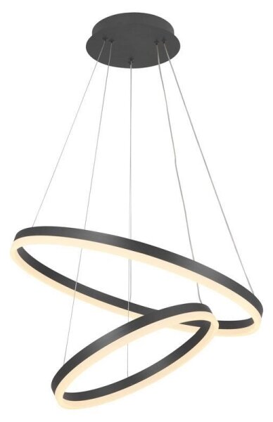 Lustră LED dimabilă pe cablu LED/70W/230V 3000-6500K + telecomandă
