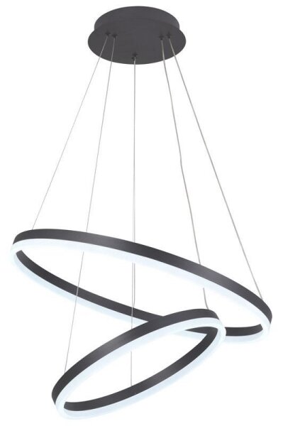 Lustră LED dimabilă pe cablu LED/70W/230V 3000-6500K + telecomandă