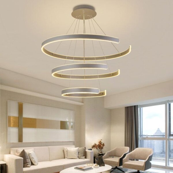 Lustră LED dimabilă pe cablu LED/220W/230V 3000-6500K + telecomandă