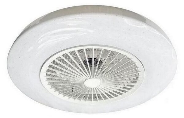 Plafonieră LED cu ventilator OPAL LED/72W/230V + telecomandă