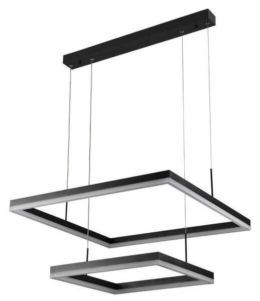 Lustră LED dimabilă pe cablu LED/90W/230V 3000-6500K + telecomandă