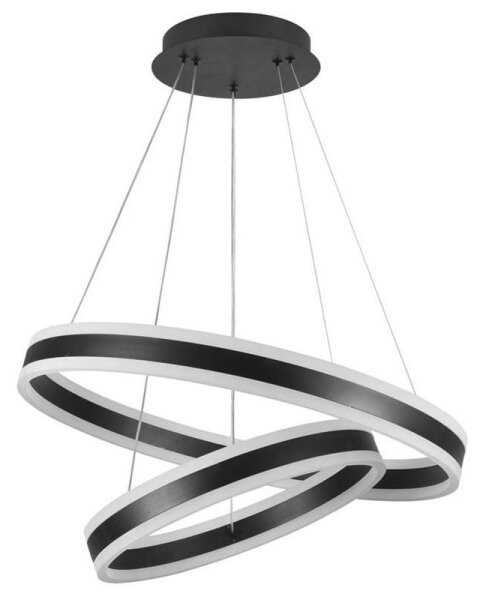 Lustră LED dimabilă pe cablu LED/135W/230V 3000-6500K + telecomandă