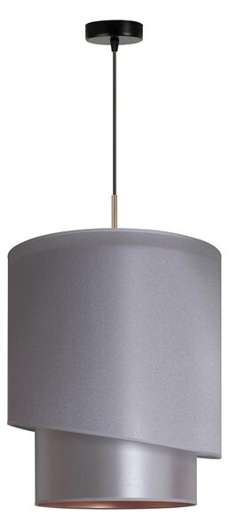 Duolla - Lustră pe cablu PARIS 1xE27/15W/230V d. 40 cm argintie/aurie