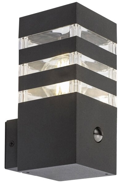 Aplică de exterior cu senzor ANKARA 1xE27/12W/230V IP44 Rabalux 77025