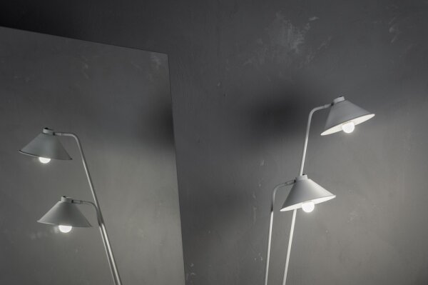 Lampadar GABIAN 2xE27/15W/230V alb Argon 7074