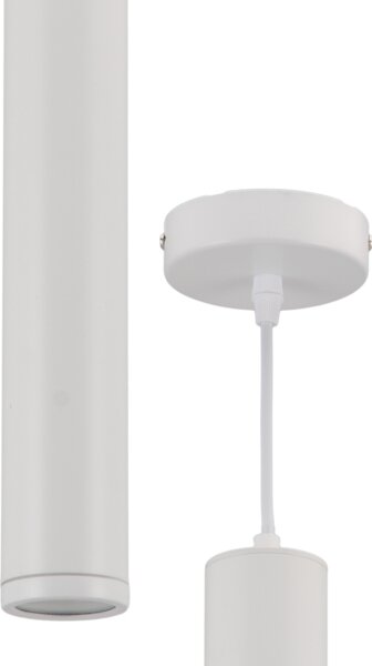 Lustră pe cablu PORTER 1xGU10/8W/230V albă