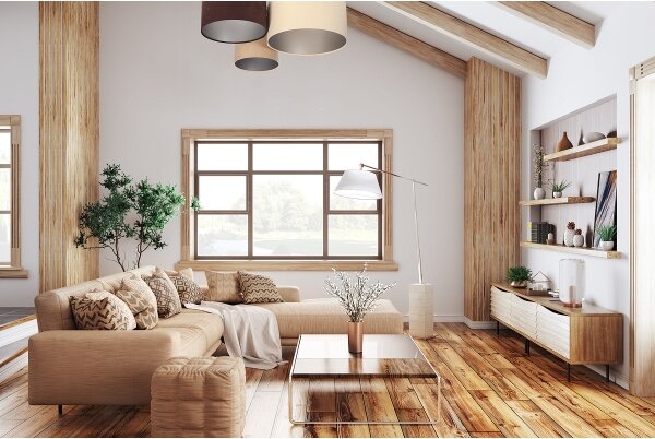 Plafonieră SPACE 3xE27/60W/230V crem/maro/bej