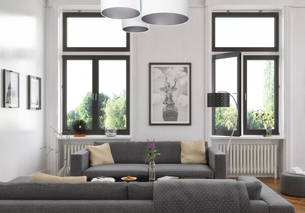Plafonieră SPACE 3xE27/60W/230V alb/argintiu
