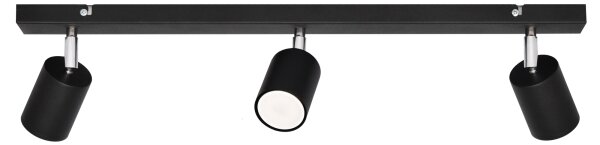 Spot LED TUNE 3xGU10/4,8W/230V negru