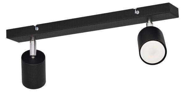 Spot LED TUNE 2xGU10/4,8W/230V negru