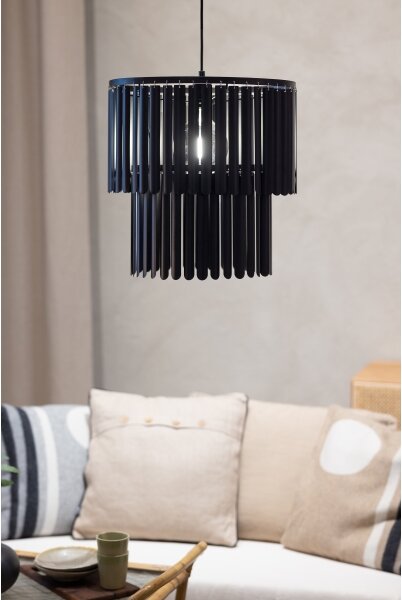 Lustră pe cablu VIENTO 1xE27/40W/230V negru Markslöjd 108581