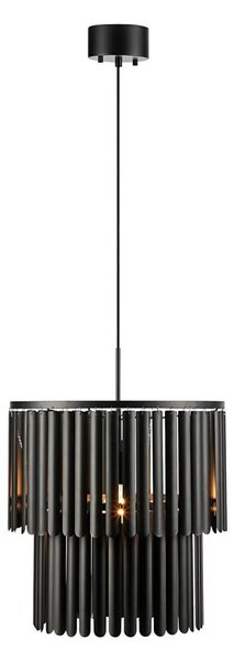 Lustră pe cablu VIENTO 1xE27/40W/230V negru Markslöjd 108581