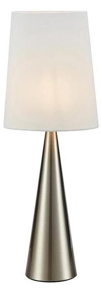 Lampă de masă CONUS 1xE14/40W/230V alb/crom mat Markslöjd 108624