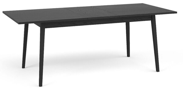 Masă extensibilă Mond, negru grafit (160-200x90 cm)