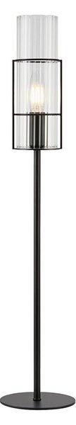 Lampă de masă TUBO 1xE14/40W/230V 65 cm negru/transparent Markslöjd 108556