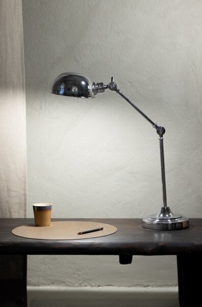 Lampă de masă PORTLAND 1xE27/40W/230V crom lucios Markslöjd 108583