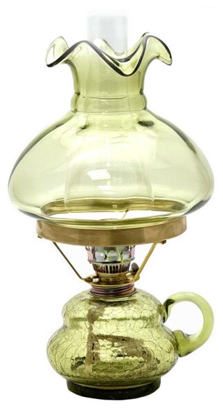 Lampă cu petrol ANNA 33 cm verde pădure