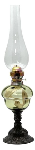 Lampă cu petrol BARBORA 54 cm verde pădure