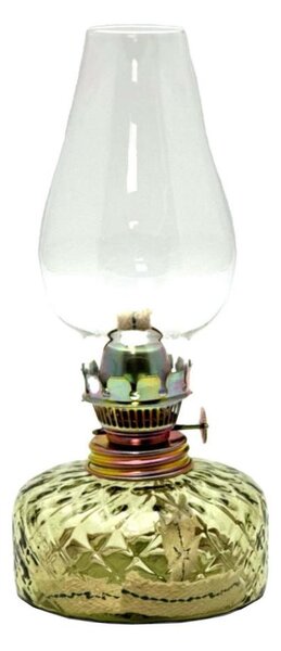 Lampă cu petrol JOSEFÍNA 22 cm verde pădure