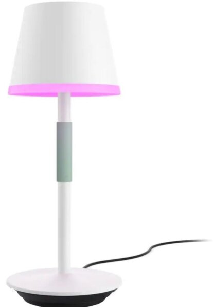 Philips Hue GO lampă LED RGBW, dimabilă, touch, 6,2W, 230V, 2000-6500K, IP54